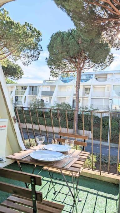 Studio Climatise 4 Pers, Balcon, Parking Ла-Гранд-Мот Экстерьер фото